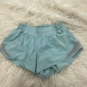 Blue lululemon hottie hots size 4!